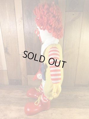 マクドナルドのドナルドの70’sヴィンテージプラッシュドール