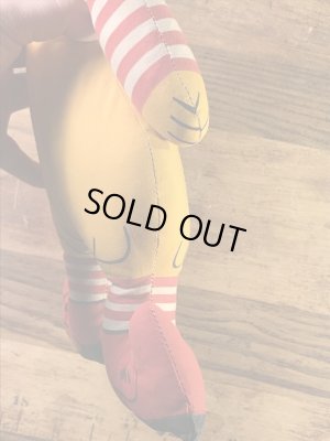 マクドナルドのドナルドの70’sヴィンテージクロスドール