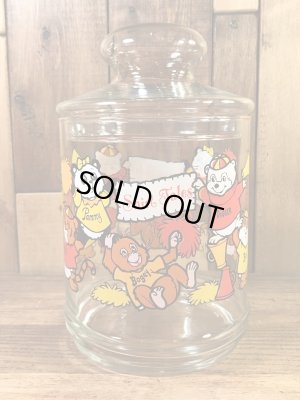 Hallmark社製のシャツテイルズの80年代ビンテージガラスキャニスター