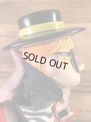 マクドナルドのハンバーグラーの90年代ビンテージパペットドール