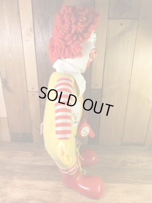 マクドナルドのロナルドの70年代ビンテージ笛吹ドール