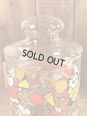 Hallmark社製のシャツテイルズの80年代ビンテージガラスキャニスター