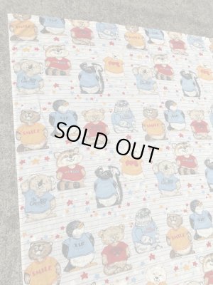 Hallmark社製のシャツテイルズの80年代ビンテージフラットシーツ