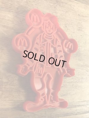 マクドナルドのロナルドの80年代ビンテージクッキーカッター