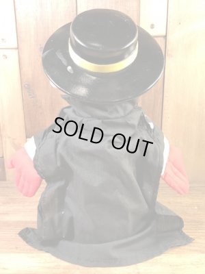 マクドナルドのハンバーグラーの90’sヴィンテージハンドパペット