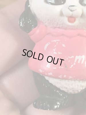 シャツテイルズのパンダの80年代ビンテージPVCフィギュア