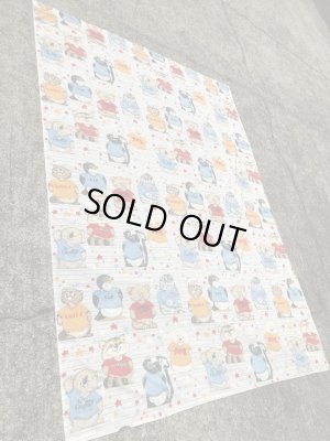 Hallmark社製のシャツテイルズの80’sヴィンテージツインフラットシーツ