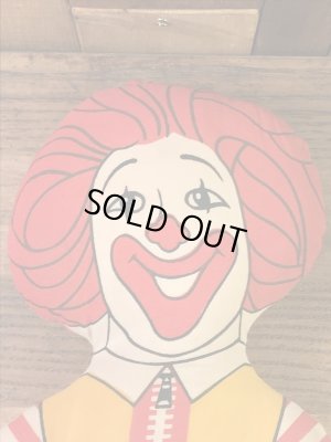 マクドナルドのロナルドの70年代ビンテージピロードール