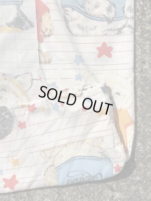 Hallmark社製のシャツテイルズの80年代ビンテージボックスシーツ