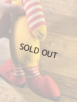 マクドナルドのロナルドの70年代ビンテージピロードール