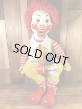 Hasbro Ronald McDonald Clown Plush Doll　ロナルド　ビンテージ　笛吹ドール　マクドナルド　70年代