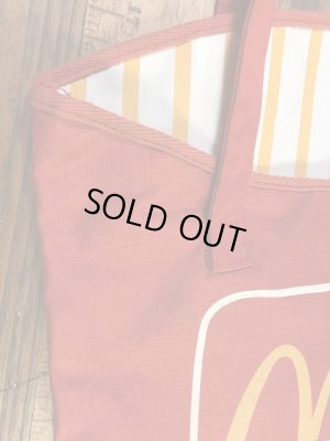 マクドナルドのポテトの形をした80年代ビンテージトートバッグ