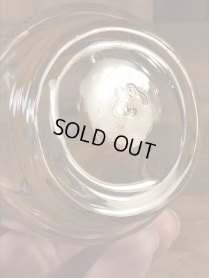 マクドナルドのハンバーグラーの70年代ビンテージガラスコップ