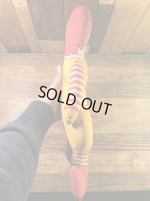 マクドナルドのロナルドの70年代ビンテージピロードール