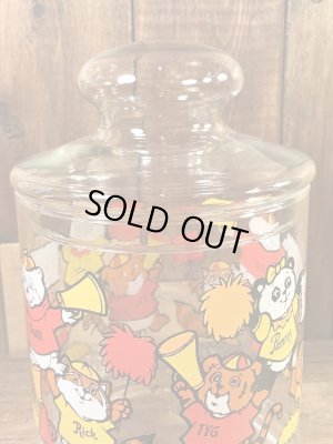 Hallmark社製のシャツテイルズの80年代ビンテージガラスキャニスター