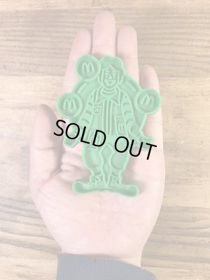 マクドナルドのドナルドの80’sヴィンテージクッキーカッター