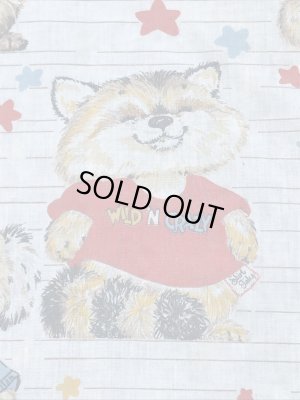 Hallmark社製のシャツテイルズの80年代ビンテージボックスシーツ