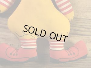 マクドナルドのドナルドの70’sヴィンテージクロスドール