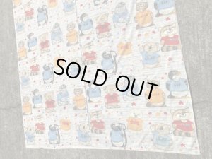 Hallmark社製のシャツテイルズの80’sヴィンテージツインフラットシーツ