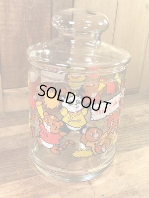 Hallmark社製のシャツテイルズの80年代ビンテージガラスキャニスター