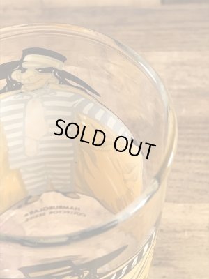 マクドナルドのハンバーグラーの70’sヴィンテージグラス