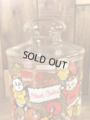 Hallmark社製のシャツテイルズの80年代ビンテージガラスキャニスター