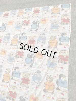 Hallmark社製のシャツテイルズの80’sヴィンテージツインフラットシーツ