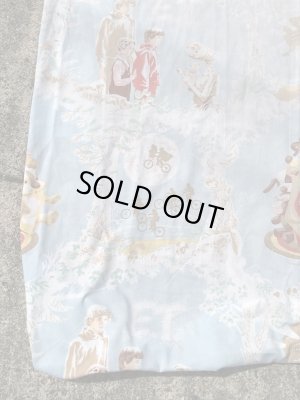 E.T.のボックスタイプの80年代ビンテージシーツ