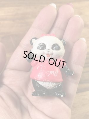 シャツテイルズのパンダの80年代ビンテージPVCフィギュア