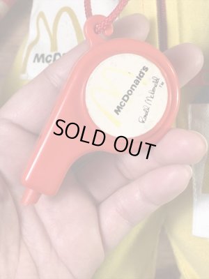 マクドナルドのロナルドの70年代ビンテージ笛吹ドール