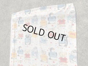 Hallmark社製のシャツテイルズの80年代ビンテージボックスシーツ