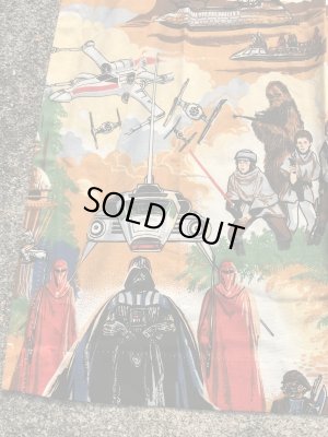 スターウォーズのエピソード6ジェダイの帰還の80年代ビンテージカーテン