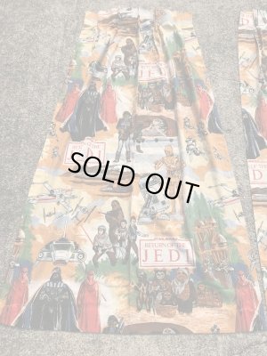 スターウォーズのリターンオブジェダイの80’sヴィンテージカーテンセット