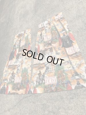 スターウォーズのエピソード6ジェダイの帰還の80年代ビンテージカーテン