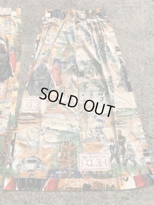 スターウォーズのエピソード6ジェダイの帰還の80年代ビンテージカーテン