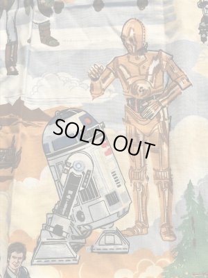 スターウォーズのエピソード6ジェダイの帰還の80年代ビンテージカーテン