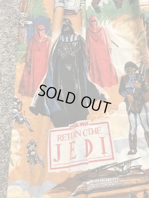 スターウォーズのエピソード6ジェダイの帰還の80年代ビンテージカーテン