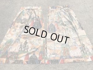 スターウォーズのエピソード6ジェダイの帰還の80年代ビンテージカーテン