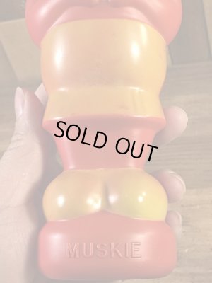 テリートゥーンのキャラクター「Muskie」の60’sヴィンテージソーキーボトル