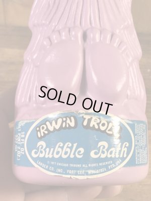 Broom HildaのIrwin Trollの70’sヴィンテージバブルバスボトル