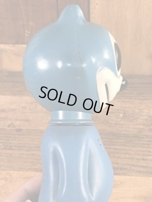 フィリックスの青色の60年代ビンテージシャンプーボトル