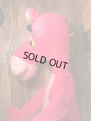 ピンクパンサーの大き目サイズの80年代ビンテージぬいぐるみ