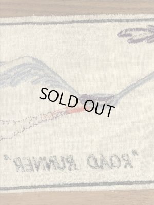 ルーニーテューンズのロードランナーの60〜70’sヴィンテージ刺繡パッチ