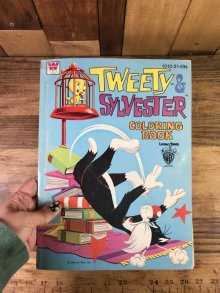 他の写真3: Looney Tunes Tweety & Sylvester Coloring Book　ルーニーテューンズ　ビンテージ　カラーリングブック　シルベスター　80年代