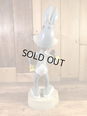 ルーニーテューンズのバッグスバニーの70年代ビンテージ台付きフィギュア