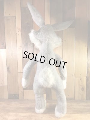 ルーニーテューンズのバッグスバニーの70年代ビンテージ縫いぐるみ