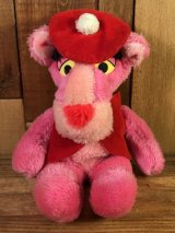 Pink Panther “Beret” Small Plush Doll　ピンクパンサー　ビンテージ　プラッシュドール　縫いぐるみ　80年代