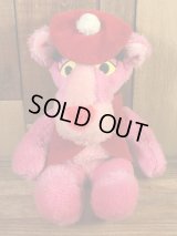 Pink Panther “Beret” Small Plush Doll　ピンクパンサー　ビンテージ　プラッシュドール　縫いぐるみ　80年代
