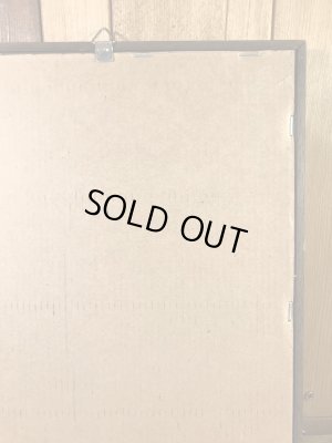 ルーニーテューンズのタスマニアンデビルの80’sヴィンテージ壁掛けミラー