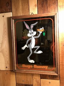 他の写真3: Warner Bros Looney Tunes “Bugs Bunny” Pub Mirror　バッグスバニー　ビンテージ　パブミラー　ルーニーテューンズ　80年代
